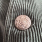 VNTG Polo Ralph Lauren (2XL) Loden Green Corduroy Half-Belt Field Jacket