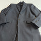 NWT Dolce & Gabbana (50IT / 40R) Black Wool Blend Peak Lapel Topcoat
