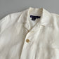 Ralph Lauren Purple Label (M) 100% Linen Ivory Cream Chore Coat Jacket