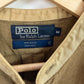 VNTG Polo Ralph Lauren (M) 100% Wool Olive Drab Band Collar WWI Shirt