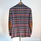 Polo Ralph Lauren (40R) Plum Wool Angora Plaid Tartan Bradford Sports Coat