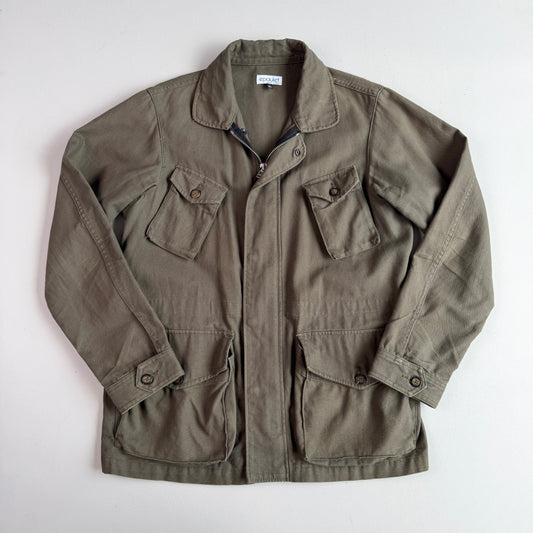 Epaulet New York (XL) Olive Green Canvas Military Field Jacket
