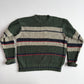 VNTG Polo Ralph Lauren (XL) Cotton/Linen Rib Knit Stripe Sweater