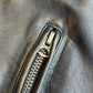 MINT! Polo Ralph Lauren (L) Bronze Leather Horizontal Zip Motorcycle Jacket