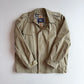 VNTG Burberry (54 / XL) Cotton Gabardine Zip Harrington Jacket