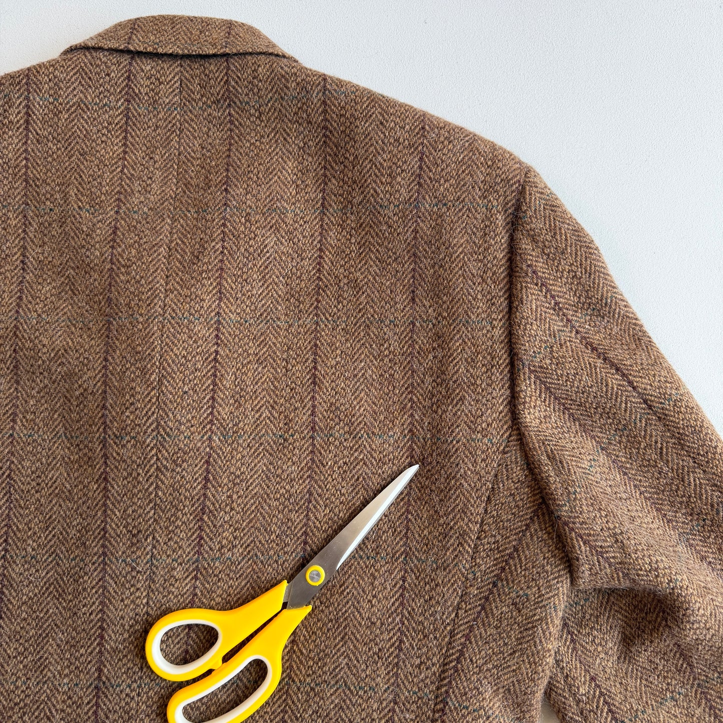 Polo Ralph Lauren (40R) Wool/Alpaca 4-Button Tweed Over Check Sport Coat