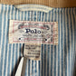 VNTG Polo Ralph Lauren (L) Hickory Stripe Field/Work Cotton Coat