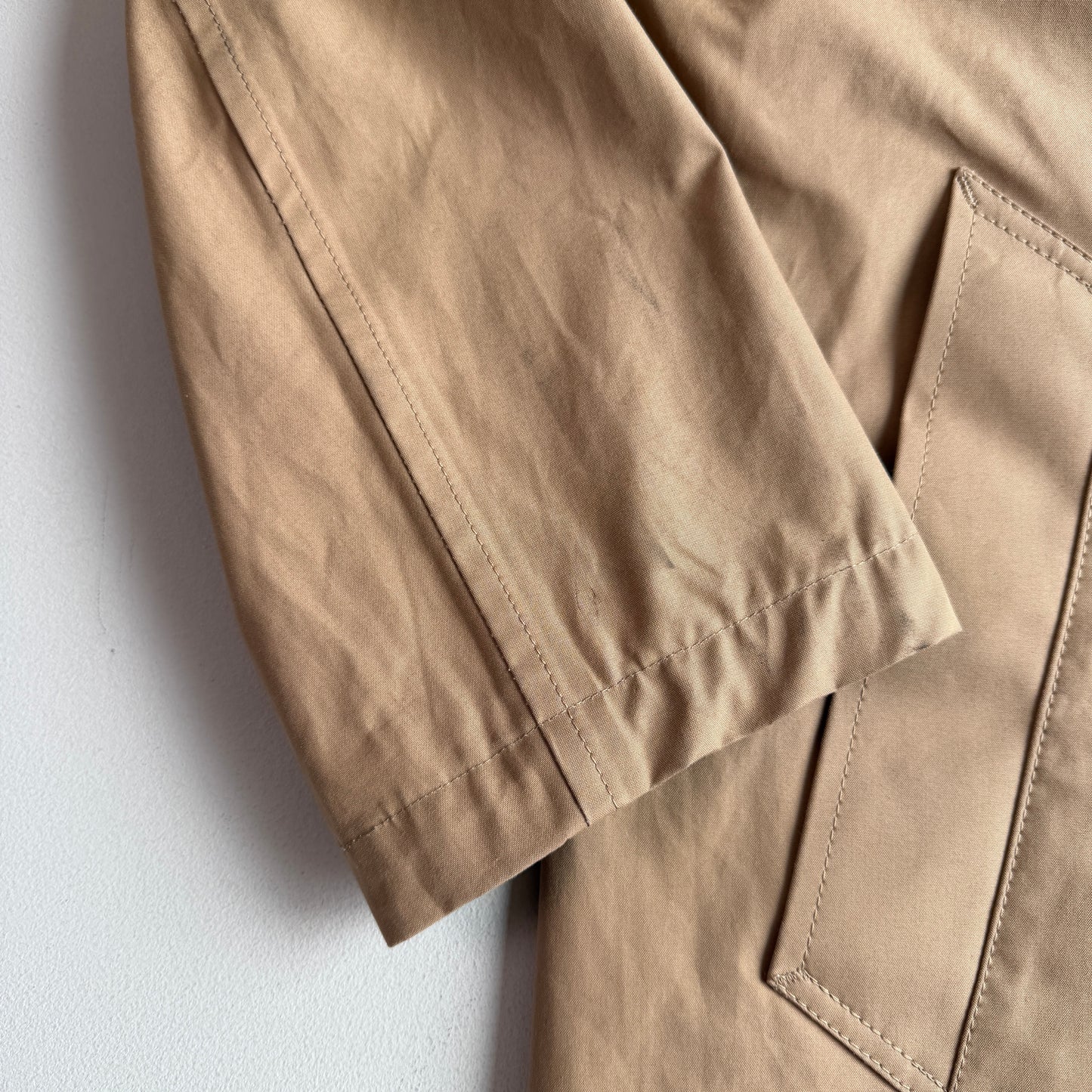 Private White VC (6 /XL) Jack's Mac Ventile Cotton Khaki Rain Coat