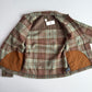NWT RRL Ralph Lauren (S) Wool Blend Sage/Maroon Plaid Fleece Overshirt