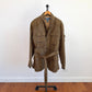 Polo Ralph Lauren (42L) Wool Tweed Olive Overcheck Field Belted Sport Jacket Coat