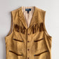 Polo Ralph Lauren (M) Deerskin Leather Fringe Western Vest