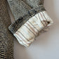 VNTG Polo Ralph Lauren (40R) 100% Silk Herringbone Beige/Black Sports Coat