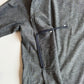 RRL Ralph Lauren (L) Pleated Bib Tuxedo Collar French Cuff Chambray Shirt