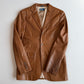 Polo Ralph Lauren (M) Glove Soft Cognac Brown Leather Sport Coat