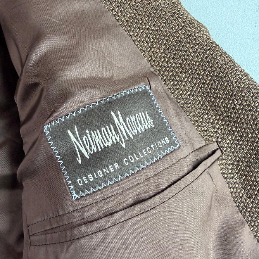 NWT VNTG Giorgio Armani (46R / 56IT) Wool Hopsack Single-Button Sport Coat