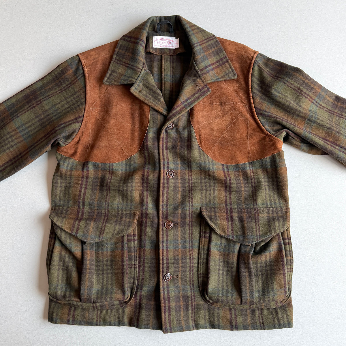 Filson (L) Yukon Wool Plaid Shooting Cruiser Mackinaw Coat