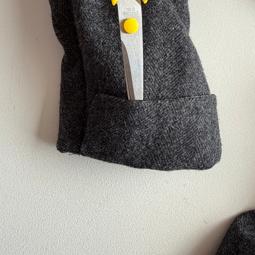 No Man Walks Alone x Sartoria Carrara (42 /52) Fox Bro Wool Double Breast Coat