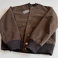 NWT Private White VC (3 / S) Brown Moleskin Cotton Blend Bomber Jacket