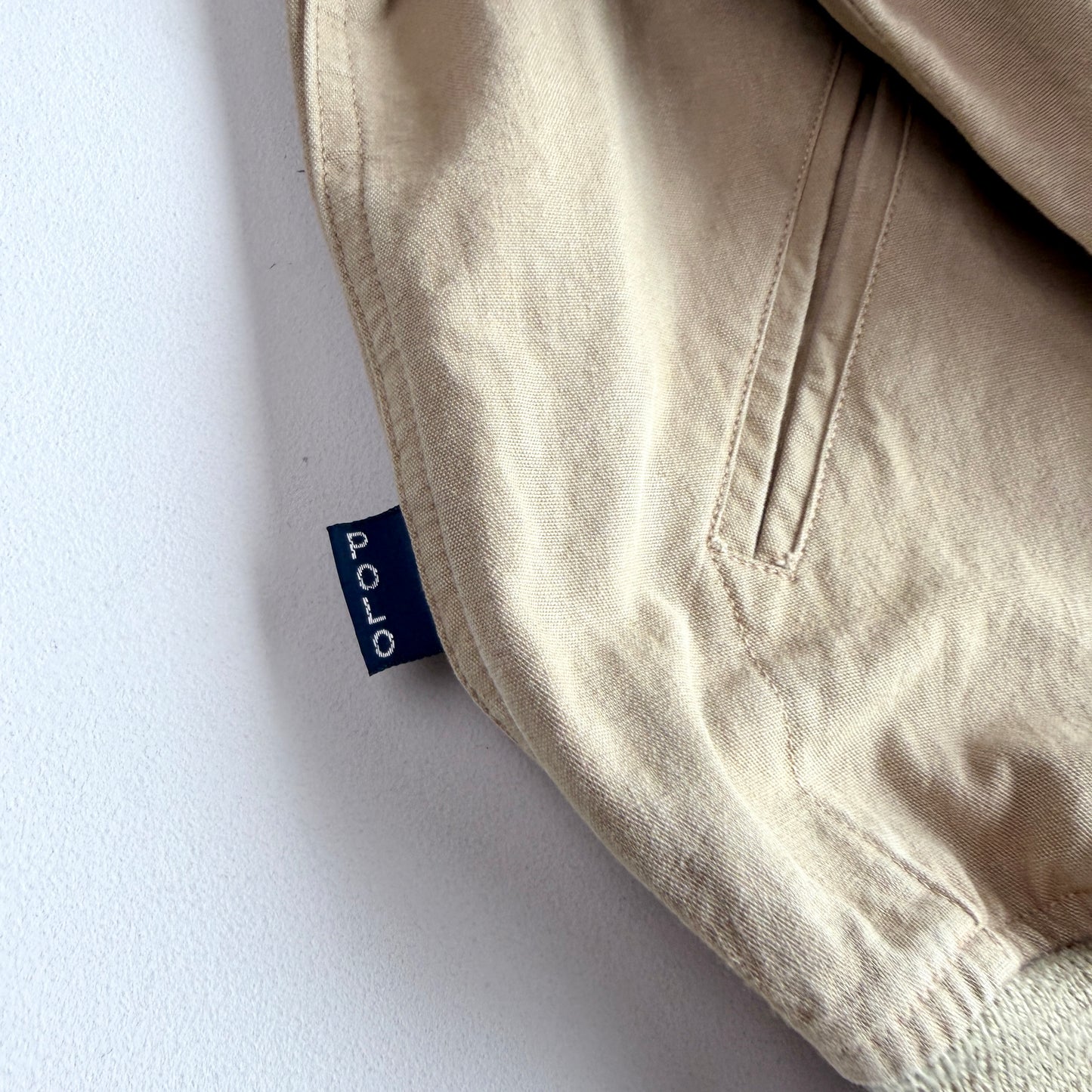 VNTG Polo Ralph Lauren (L) Sage/Olive WWII Military Raglan Bomber Jacket