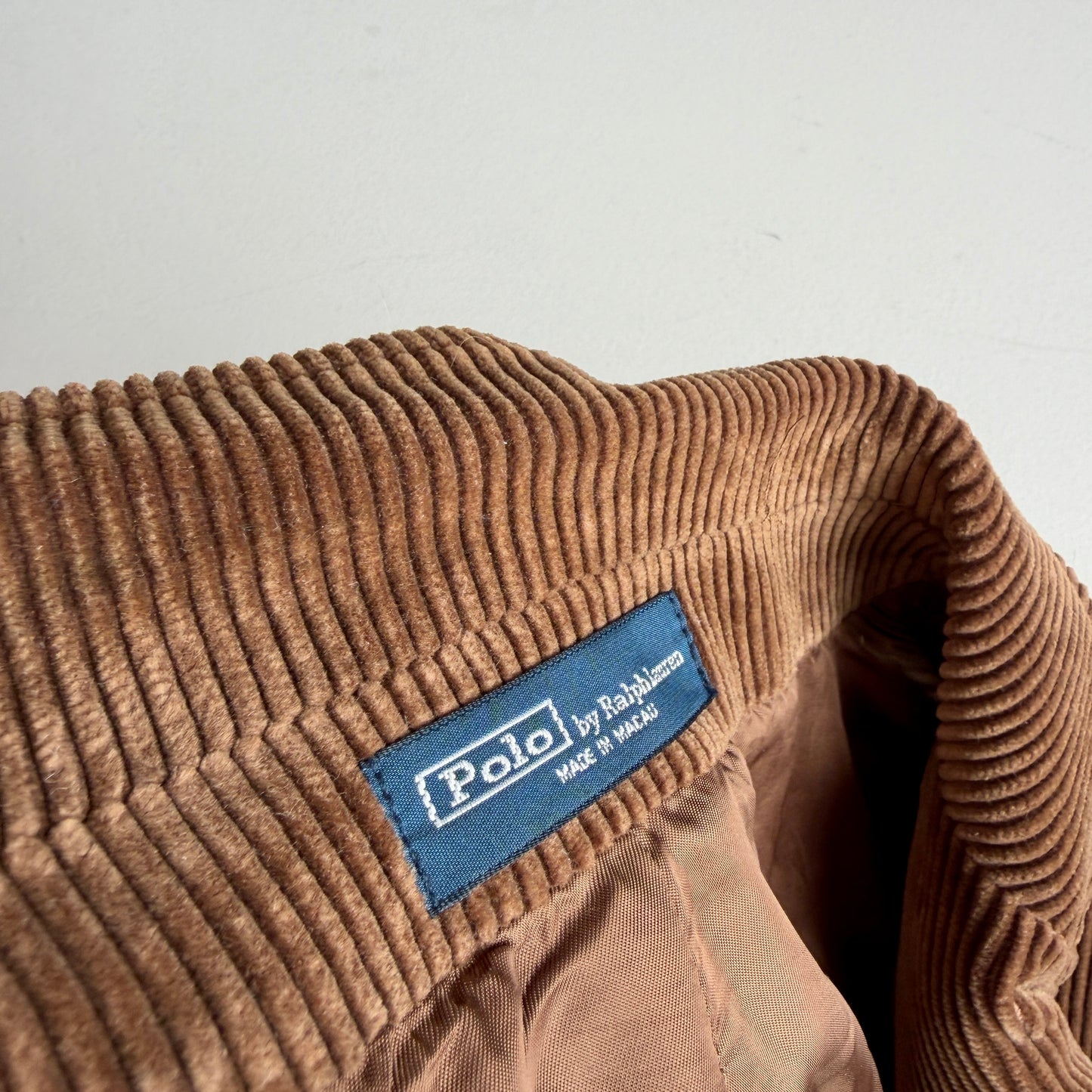 Polo Ralph Lauren (XL) Corduroy Patch Pocket Brown Sports Jacket