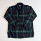 VNTG Polo Ralph Lauren (L) 100% Cashmere Tartan Plaid Collared Pullover Sweater