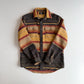 RRL Ralph Lauren (M) Southwest Striped Jacquard Cotton Work Overshirt