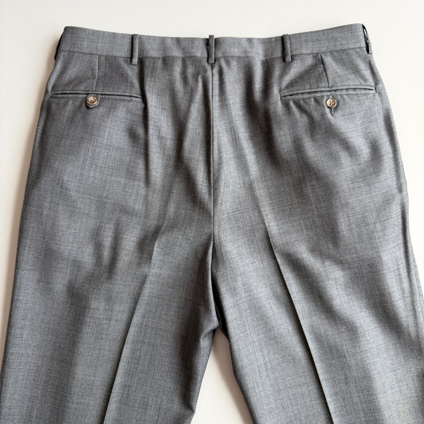 Polo Ralph Lauren (44L, 34x34) 2000s 3-Button Gray Pleated Suit