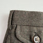 VNTG Polo Ralph Lauren (37x34) Wool Flannel Pleated Olive Trousers Pants