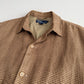 VNTG Polo Ralph Lauren (L) 100% Linen Houndstooth Button Bomber-Style Jacket