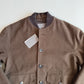 NWT Private White VC (3 / S) Brown Moleskin Cotton Blend Bomber Jacket