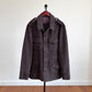 Boglioli (54IT / XL) 100% Cashmere Glen Plaid Maroon Field Jacket