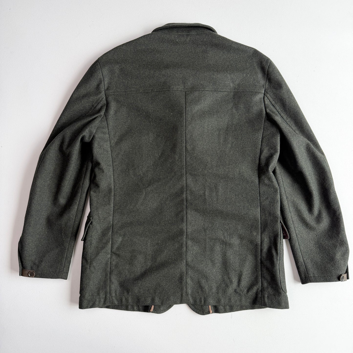 Ermenegildo Zegna (M) "Soft" Loden Green Wool/Cashmere Sport Jacket