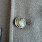 VNTG Polo Ralph Lauren (M) Naval 100% Melton Wool Epaulet Military Jacket