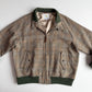 Golden Bear (2XL) Harris Tweed Wool Raglan Western Yoke Jacket