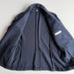 Burberry (52IT) Cotton Blend Lightly Structured Blue Sports Jacket