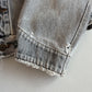 VNTG Polo Ralph Lauren (L) Sun-Bleached Gray Denim Western Trucker Jacket