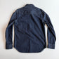 RRL Ralph Lauren (M) Denim Indigo Pearl Snap Western Shirt