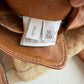 Ermenegildo Zegna (50IT /M) Leather Shearling Tan Bomber Jacket