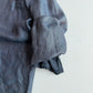 Canali 48IT (fits like 50IT) Iridescent Slate Blue Linen Chore Coat