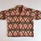 VNTG Ralph Lauren RRL (L) Cotton Blanket-Like Southwest Diamond Overshirt