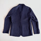 Burberry (2XL, Fits like 44L) Camel Hair Unstructured Navy Blue Sports Coat