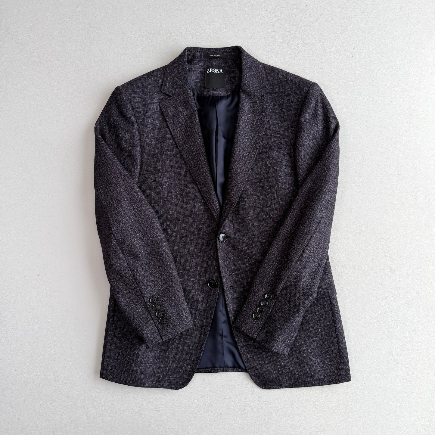 Zegna (48S/C - 38S) Soft-Plum 100% Wool Lightly Structured Sports Coat