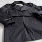 Burberry Brit (XL) 100% Cotton Twill Black Trench Coat