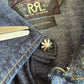 RRL Ralph Lauren (M) Denim Indigo Pearl Snap Western Shirt