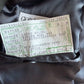 VNTG Giorgio Armani (38) Forest Green Wool/Cashmere Belted Balmacaan Overcoat