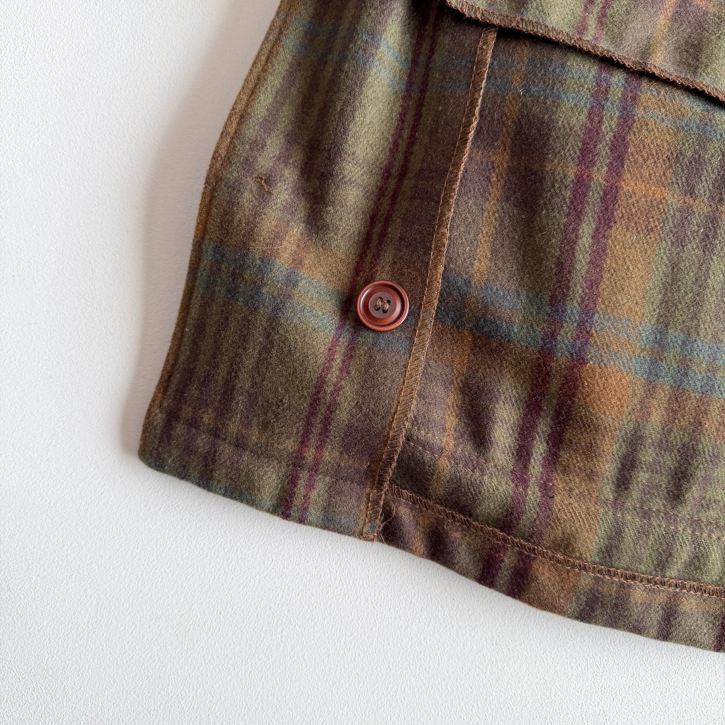 Filson (L) Yukon Wool Plaid Shooting Cruiser Mackinaw Coat