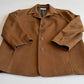Ermenegildo Zegna (48IT / S) 100% Cashmere Tawny/Burnt Orange Flannel Car Coat