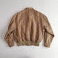 VNTG Polo Ralph Lauren (L) 100% Linen Houndstooth Button Bomber-Style Jacket