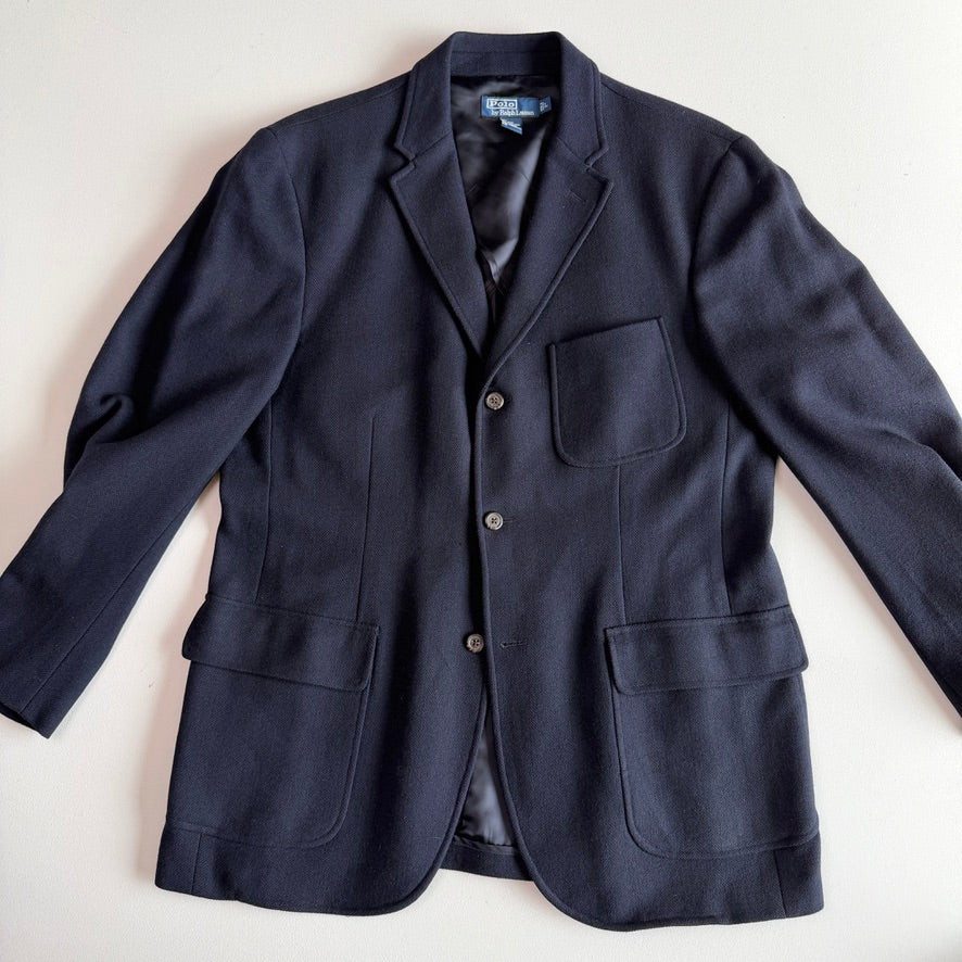 Polo Ralph Lauren (L / 42L) 100% Wool Soft Shoulder Patch Pocket Sports Coat