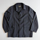 Ermenegildo Zegna (S / 48IT) 100% Wool Herringbone Charcoal Car Coat